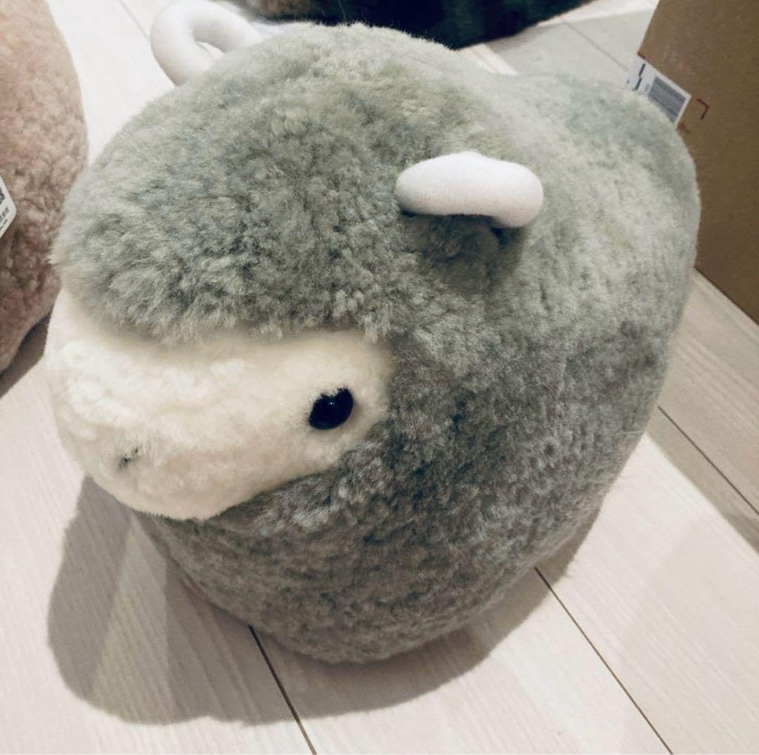 Amazon.co.jp: 西川 じぶんまくら ムートン 羊 ぬいぐるみ